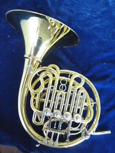 NEW & PERFECT ALEXANDER 107X-MAL Bb/high F  DOUBLE DESCANT FRENCH HORN