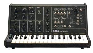1978er Old Korg MS 10 analog modularer Synthesizer