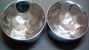 'LOW E' DOUBLE SECOND STEELPAN w/ 3 OCTAVES & TRINCITY CHROME