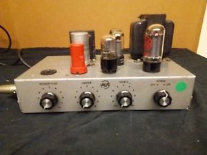 Vintage RCA 10 watt intercom amp Model MI-14833 restored by Stephen Haselton