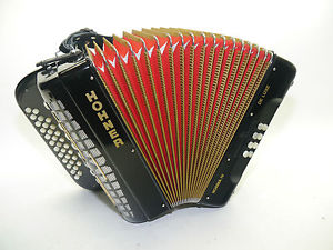 Handharmonika , Hohner, Norma IV de Luxe, C-F, TOP