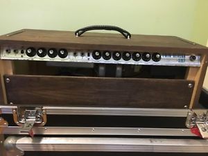 Vintage 1969 Fender Twin Reverb Head Tube Guitar Amplifier w/ Gator ATA Case