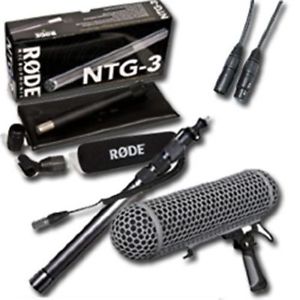 Location Sound Package Rode NTG-3, Blimp and Boom Pole!