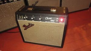 Vintage Original 1966 Fender Champ Blackface Amplifier Fully Serviced Awesome!