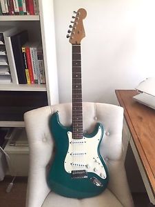 Fender American Deluxe Stratocaster Teal Blue