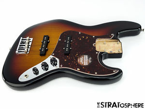LOADED American Fender Standard Jazz BASS BODY Custom Shop 60 USA 3TS Sunburst