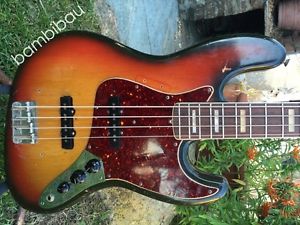 1969 Fender Jazz Bass - Sunburst - Stunning Player - OHSC