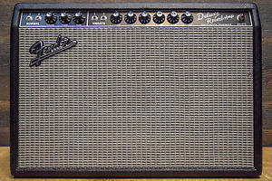 Fender '65 Deluxe Reverb Electric Guitar Amplifier with Footswitch #AC-089248