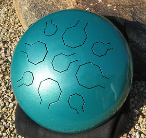 Double VibeDrum - Tropical - Zinc Plated - Standard - Steel Tongue Drum, Handpan