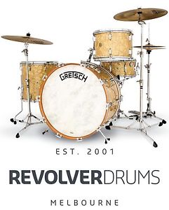 Gretsch Broadkaster USA 4 Piece Shell Pack 24 BD Pearl Nitro