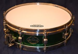 TAMA Starclasic Birch piccolo Snare drums SBS430 14x4 MADE IN JAPAN Green