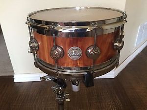DW 6.5x14 Exotic Cedar Edge Snare Drum- MINT!