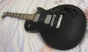 Gibson Les Paul Studio Ebony Black Chrome 2003 Electric Guitar with OHSC