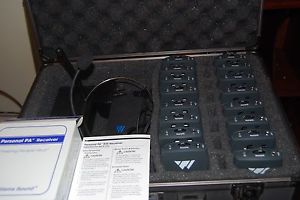 Williams Sound translation system w 2 transmitters Listen Technologies Comtek
