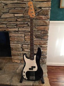 '98 lefty Left-handed American Fender Precision Bass With Hard Case
