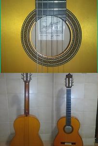 Chitarra Flamenca Pedro Maldonado Andalucia timbrata e firmata