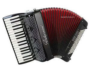 Akkordeon Polverini Diamante IV 96, Mini- Musette,  A mano Stimmen