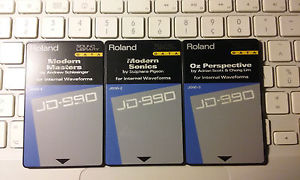 Cartes Roland JD9D pour Roland JD-990 — Roland JD9D cards for Roland JD-990