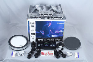 Yamaha DTXHP587 10 Piece Hybrid Electronic Drum Set Add On W DTX502 Triggers