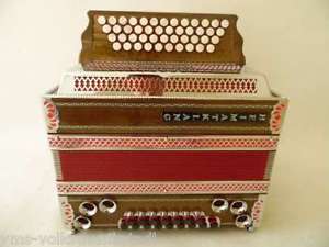 Steirische Harmonika Heimatklang GCFB Mollbässe X -und H-Bass entkoppelt