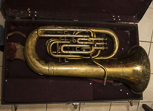 Vintage Besson Eb 4 valve Compensating tuba