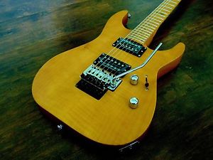 ESP LTD Deluxe M1000SE VNS Vintage Natural Satin Maple Top Electric Guitar