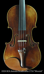 Bench Copy Antique 2016 Edition Antionio Stradivarius 1716 "Messiah" Violin