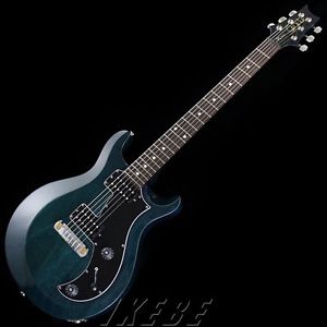 P.R.S. S2 Mira Teal Black w/soft case Free shipping Guiter Bass From JPN #Z70
