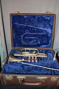 rare professionel cornet by wilson brand instruments switzerland