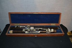 vintage flute by boosey and co circa 1879  19c for restoration