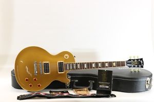 RARE! 2008 Gibson Les Paul Slash Signature Standard Goldtop With Hand Signed COA