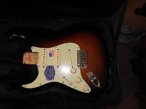 LEFTY USA Fender AMERICAN DELUXE Stratocaster BODY Sunburst N3 Pickup S-1 Switch