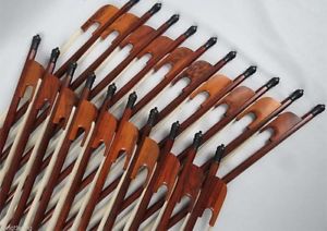 wholesale viola bow, 20pcs strong baroque style brazilwood 4/4 viola bows