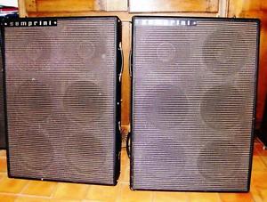 ampli enceinte colonnes echo  SEMPRINI sono lampes vintage collection binson