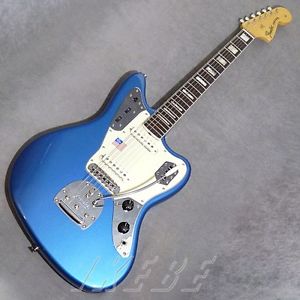 Fender USA 50th Anniversary Jaguar Lake Placid Blue w/hard case F/S Guiter #Z44