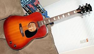 "Sale" Vintage 1973 Gibson J-160e with Original Hardshell Case