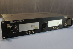 VintageTelefunken 672 pre-amp pair. Sweet!