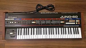 Roland Juno-60 Synthesizer Near-Mint Condition With Case