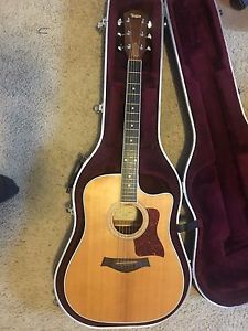 1999 Taylor 410ce Dreadnought Acoustic Electric Guitar w/OHSC. Free Shipping!