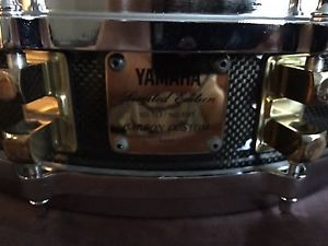 Super Rare 1987 Yamaha Carbon Custom Snare Drum – 3.5x14 Limited Edition 5 of 5