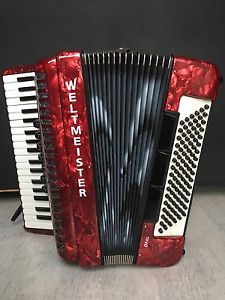Akkordeon Weltmeister Opal-96 mit Airbrush