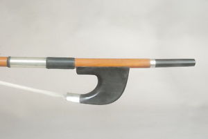 Master Model!A Genuine Pernambuco Bass bow!German Style Free HZB03 BOW CASE