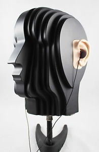 Dummy head per microfoni binaurali