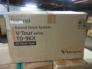 Roland TD-9KX Electronic Drum Kit Box A All Mesh Drums w/ TD-9 Module