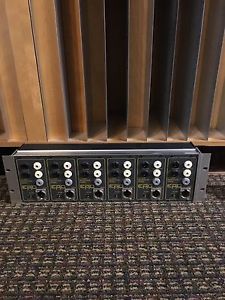 EMO E545 DI BOX Passive, 6 channel, with earth lift, 3U rackmount