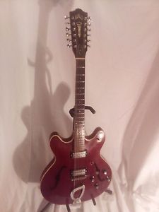 1966 Guild Starfire XII  with hard case  Same Year as John Lennon