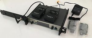 Sennheiser Wireless in ear Monitor EW-300 G3 Dual receiver IEM system