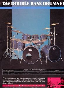 DW Drum Kit w/Hardware - Custom Drum Workshop (Chad Wackerman)
