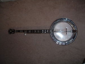 banjo 5 string washburn b-16