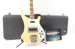 2014 Rickenbacker Model 4003 Stereo Bass Guitar - Maple Glo w/ OHSC
